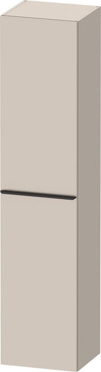 sonstige / matt / HS,Tür:1,TA:LI,Gr:Diam.Schwarz 400x360x1760mm, Taupe Matt,