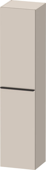 DURAVIT D-Neo Hochschrank 400x360x1760 mm, 1 Tür links, Eiche Schwarz – Matt, Soft-Close