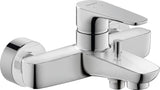 DURAVIT B.1 Einhebel-Wannenmischer Aufputz Chrom – Keramikmischsystem, 145 mm Ausladung