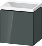 Mitteldichte Faserplatte (MDF) / grau / L-C c-s WH 450x350x480 In MWT E: o. Eck Glo Tü 1 Tü L In Ron Fr Do Gr Hgl.
