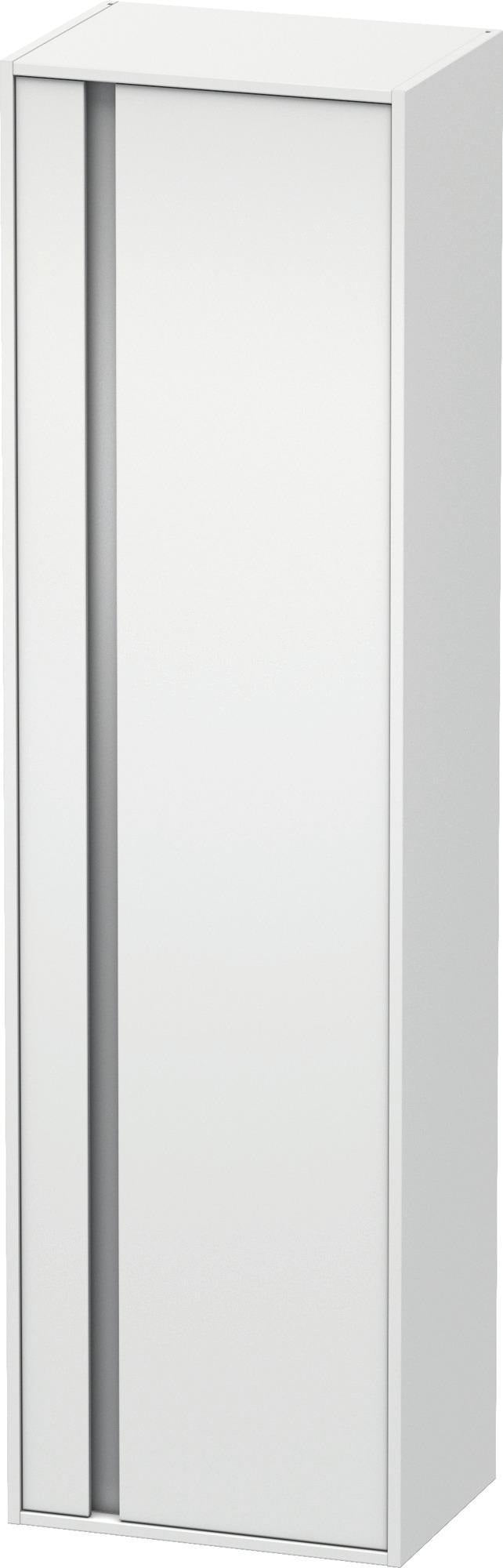DURAVIT Hochschrank Ketho 500 mm weiß matt, 1 Tür links, wandhängend