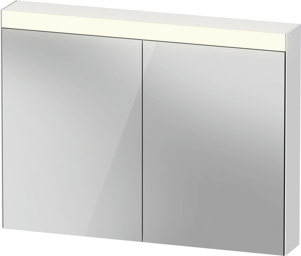 DURAVIT Spiegelschrank BETTER mit LED-Beleuchtung, 760 mm, Anschlag links, Front- und Innenspiegel