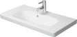 DURAVIT DuraStyle Möbelwaschtisch 785 mm, 1 Hahnloch, mit Überlauf, weiß