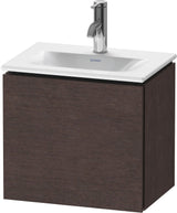 Duravit L-Cube Waschtischunterbau 440 mm, 1 Tür links, weiß matt – Wandhängend