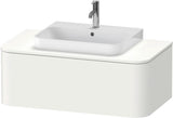 DURAVIT Happy D.2 Konsolenwaschtischunterbau 1000 mm Taupe Supermatt mit Tip-On Technik