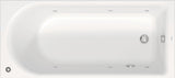 DURAVIT D-Neo Whirlwanne 1500x750 mm Einbau mit Jet-Project, 6 verstellbare Düsen, Weiß