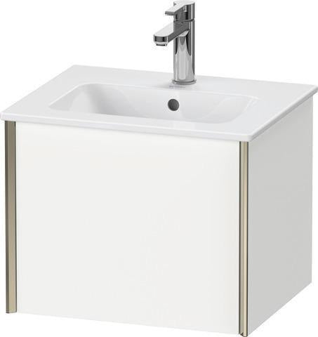 Duravit Waschtischunterbau XViu 400 mm mit Auszug, Prof. Champagner Matt