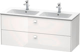 DURAVIT Brioso Waschtischunterbau 2 Schubkästen 1290 mm Betongrau Matt