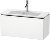 Duravit L-Cube Waschtischunterbau 820 mm Weiß Matt mit 1 Auszug und Tip-On-Technik