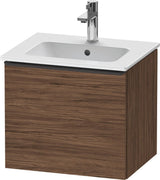 DURAVIT D-Neo Waschtischunterbau 510 mm Eiche Schwarz Matt mit Bronze Griff