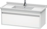 DURAVIT Ketho Waschtischunterbau 1000 mm wandhängend, 1 Auszug, weiß matt, für Starck 3