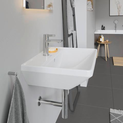 Duravit D-Neo Waschtisch 550 mm weiß mit Überlauf und WonderGliss