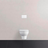 DURAVIT DuraSystem Betätigungsplatte Beta 100 Dual Flush Aufgesetzt Schwarz Matt