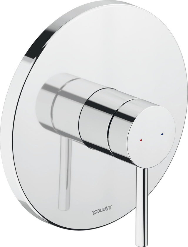 DURAVIT Circle Einhebel-Brausemischer Unterputz, Keramikmischsystem, Chrom