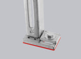 Duravit DuraSystem Waschtisch-Vorwandelement 500 x 1148 mm – Trockenbau, höhenverstellbar