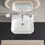 DURAVIT Möbelwaschtisch Happy D.2 600 mm mit Überlauf, 1 Hahnloch, weiß