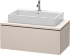 taupe matt / Spanplatte / 1 Auszug