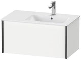 Duravit Waschtischunterbau XVIU 810 mm weiß matt mit Tip-On-Technik und Auszug