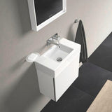 DURAVIT L-Cube Waschtischunterbau 480 mm betongrau matt, wandhängend, 1 Tür rechts