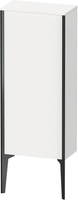 Duravit XViu Halbhochschrank 400 mm weiß matt, rechts, mit Tip-on und Soft-Close