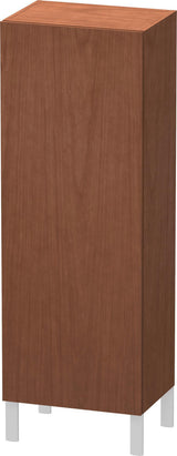 DURAVIT L-Cube Halbhochschrank 363x500x1320 mm, 1 Tür links, amerikanisch nussbaum