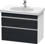 DURAVIT DuraStyle Waschtischunterbau 800 mm wandhängend, 2 Schubkästen, weiß matt – mit Soft-Close