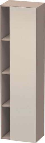 DURAVIT DuraStyle Hochschrank 360x500x1800mm, 1 Tür links, weiß matt – Wandhängend mit Soft-Close
