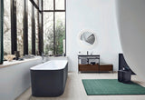 Duravit C.1 Einhebel-Waschtischmischer M mit Zugstange, Schwarz Matt