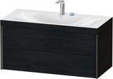 DURAVIT XViu c-bonded Waschtischunterbauset 1000 mm Eiche mit 2 Schubkästen