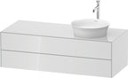 weiß hochglanz / weiß hochglanz / Mitteldichte Faserplatte (MDF)