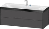 DURAVIT XViu Waschtischunterbauset c-bonded wandhängend 1200 mm mit 2 Schubkästen