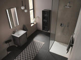 DURAVIT Stonetto Duschwanne 900x900mm Mineralguss weiß matt – rutschhemmend & bodenbündig