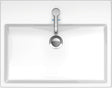 Duravit Vero Air Aufsatzbecken 600 mm, ohne Überlauf, mit Hahnlochbank, geschliffen, weiß