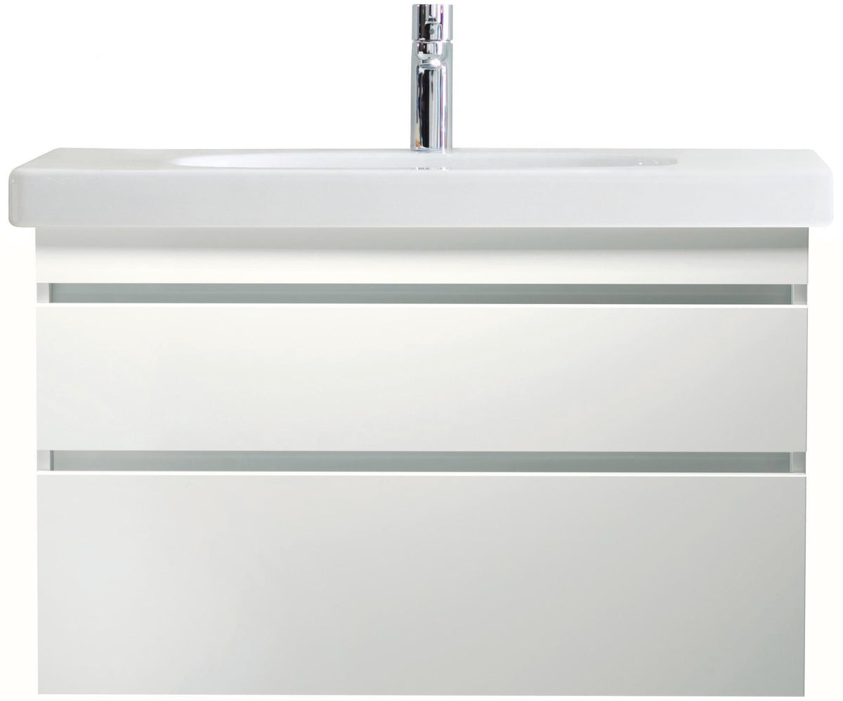 Duravit DuraStyle Möbelwaschtisch 1000 mm weiß mit Überlauf und Hahnlochbank