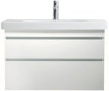DURAVIT DuraStyle Möbelwaschtisch 1000 mm mit Überlauf & WonderGliss – Weiß
