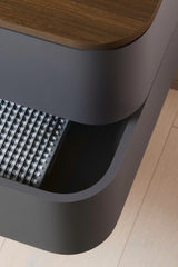 DURAVIT Happy D.2 Konsolenwaschtischunterbau 1600 mm mit 4 Schubkästen, Tip-On & LED
