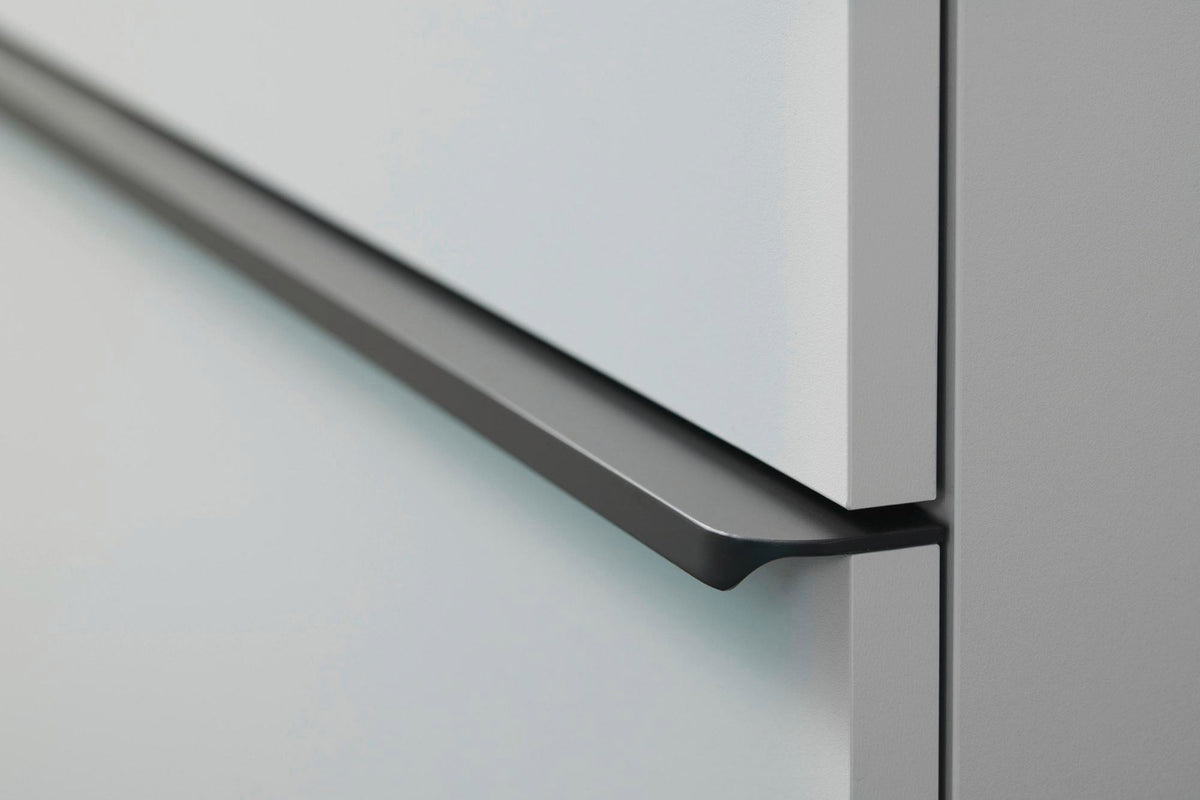 Duravit D-Neo Waschtischunterbau 584 mm betongrau matt mit Auszug und Schubkasten