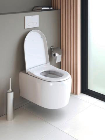 DURAVIT WC-Sitz Qatego Studio F. A. Porsche Collection weiß mit Absenkautomatik
