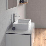 Duravit L-Cube Konsolenwaschtischunterbau 1020 mm betongrau matt mit 2 Schubkästen und Tip-On-Technik