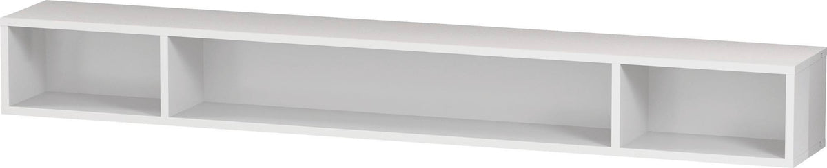 DURAVIT L-Cube Regalelement 1000 mm betongrau matt, 3 Fächer, wandhängend