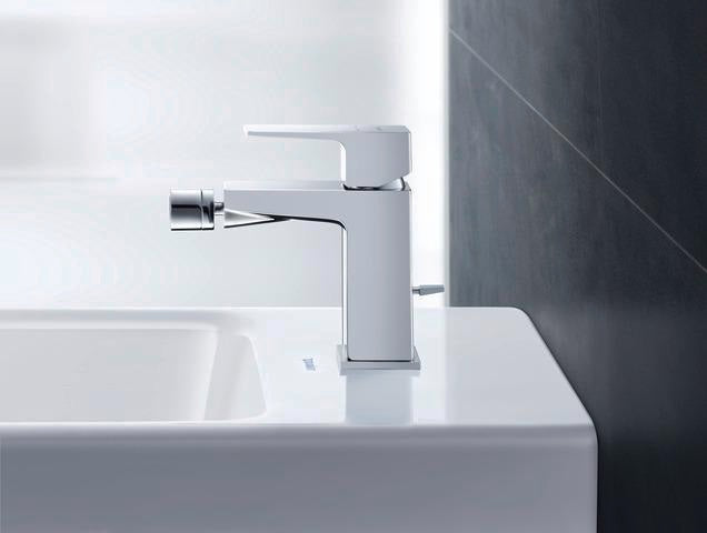 DURAVIT Manhattan Einhebel-Bidetmischer Chrom mit Keramikmischsystem und Kugelgelenk-Strahlregler