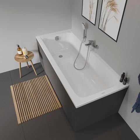DURAVIT Duravit No.1 Einhebel-Wannenmischer Aufputz Keramikmischsystem Chrom
