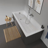 DURAVIT Duravit No.1 Einhebel-Wannenmischer Aufputz Keramikmischsystem Chrom