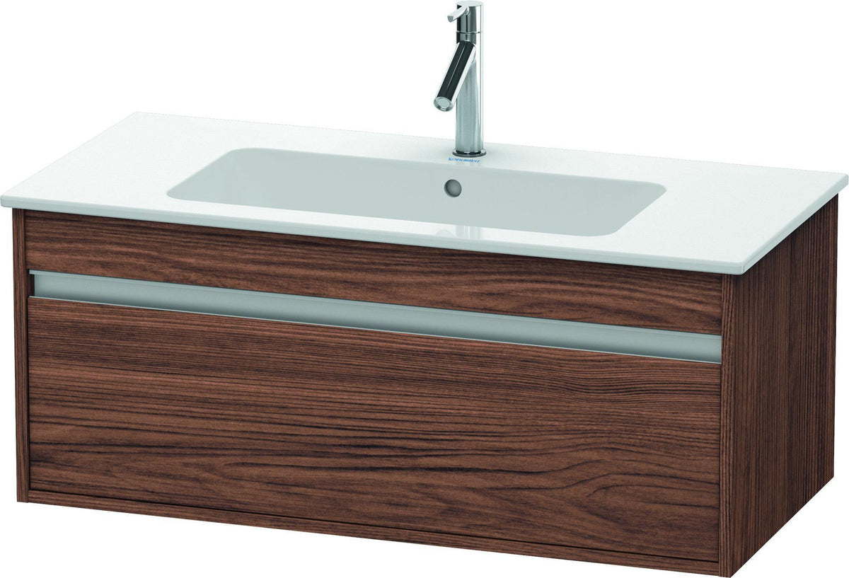 DURAVIT Ketho Waschtischunterbau 1000 mm betongrau matt mit 1 Auszug – ME by Starck Design