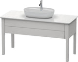 Duravit Luv Waschtischunterbau bodenstehend 1338 mm mit 1 Auszug Weiß Seidenmatt