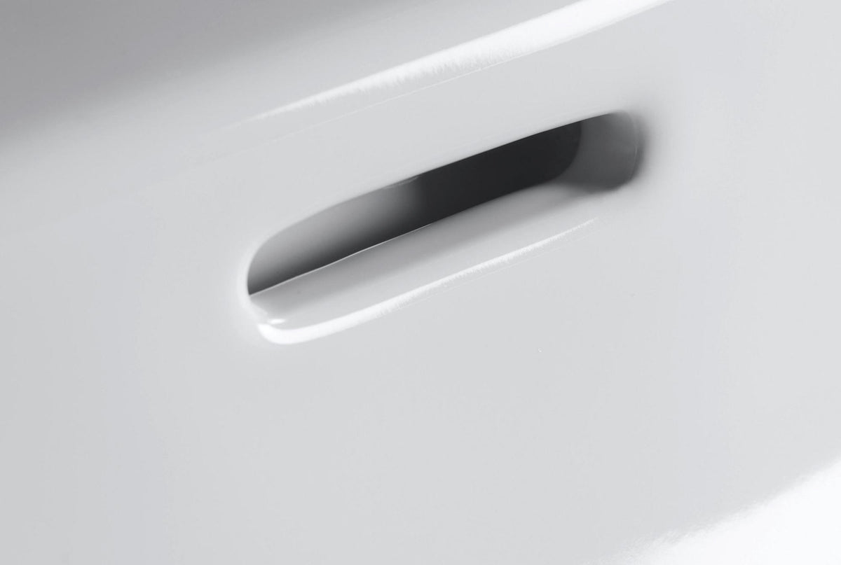 Duravit Waschtisch Serie 1930 600 mm mit Überlauf und 1 Hahnloch, weiß