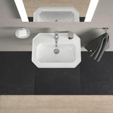 DURAVIT Handwaschbecken Serie 1930 500 mm mit Überlauf, 1 Hahnloch, weiß WonderGliss