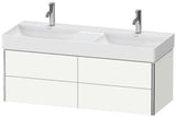 Duravit XSquare Waschtischunterbau 1184 mm wandhängend mit Schubkasten in s-matt