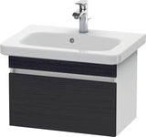 DURAVIT DuraStyle Waschtischunterbau wandhängend 580 mm betongrau matt mit Soft-Close-Auszug