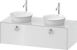 Duravit White Tulip Konsolenwaschtischunterbau 1300 mm Eiche Mittel von Philippe Starck